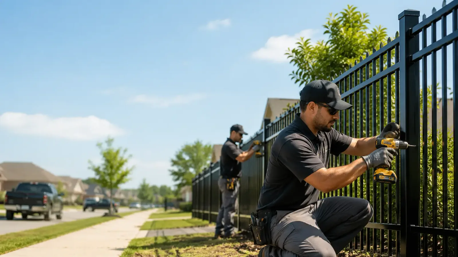 Metal Fence Installation in Junction, TX